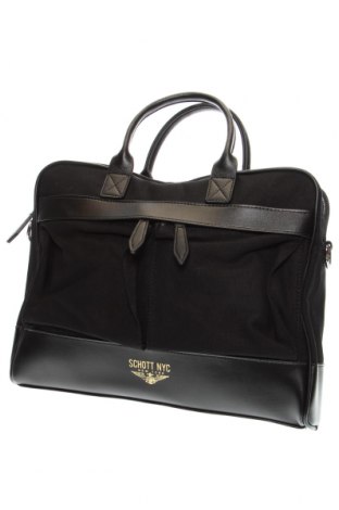 Τσάντα φορητού υπολογιστή Schott, Χρώμα Μαύρο, Τιμή 98,66 €