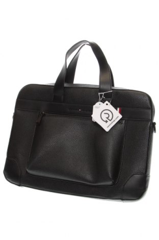 Чанта за лаптоп Tommy Hilfiger, Цвят Черен, Цена 147,60 лв.