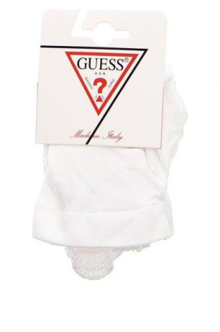 Детски чорапогащник Guess, Размер 8-9y/ 134-140 см, Цвят Бял, Цена 16,90 лв.