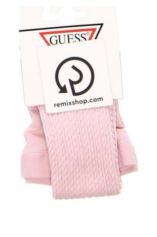 Детски чорапогащник Guess, Размер 8-9y/ 134-140 см, Цвят Розов, Цена 24,44 лв.