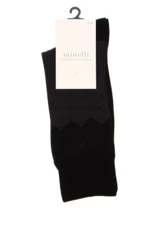 Socken Minelli, Größe L, Farbe Schwarz, Preis 11,96 €