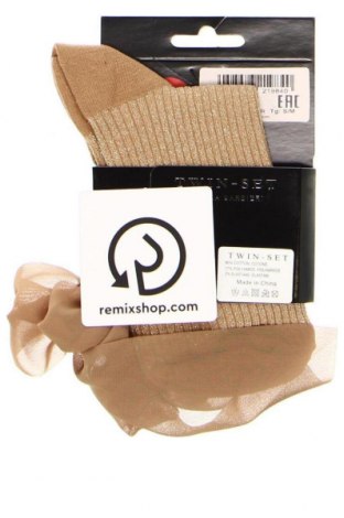 Socken TWINSET, Größe S, Farbe Beige, Preis 24,90 €