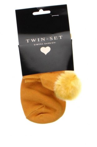 Κάλτσες TWINSET, Μέγεθος S, Χρώμα Κίτρινο, Τιμή 25,85 €