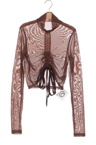 Дамска блуза, Размер S, Цвят Кафяв, Цена 4,56 лв.