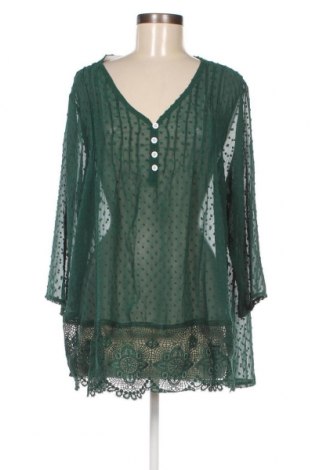 Дамска блуза, Размер XXL, Цвят Зелен, Цена 14,44 лв.