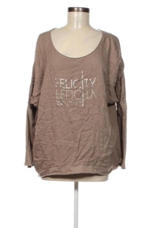 Γυναικεία μπλούζα, Μέγεθος XXL, Χρώμα Καφέ, Τιμή 3,41 €