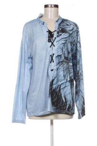 Bluză de femei, Mărime XL, Culoare Albastru, Preț 89,29 Lei