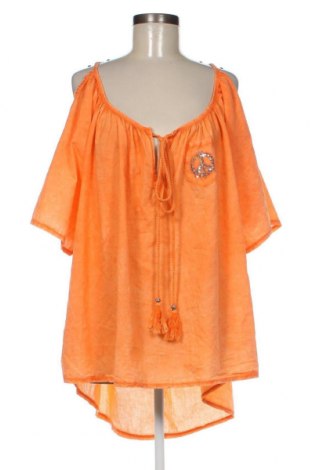 Дамска блуза, Размер XXL, Цвят Оранжев, Цена 18,43 лв.