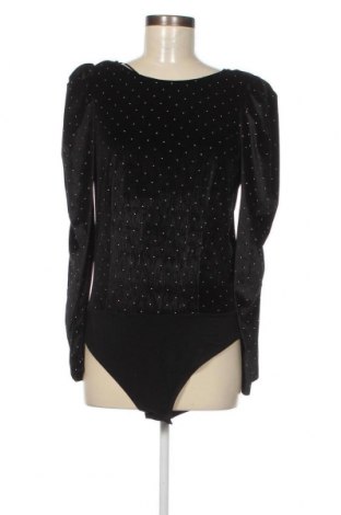 Γυναικεία μπλούζα-Κορμάκι Naf Naf, Μέγεθος L, Χρώμα Μαύρο, Τιμή 14,84 €