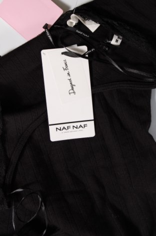 Γυναικεία μπλούζα-Κορμάκι Naf Naf, Μέγεθος M, Χρώμα Μαύρο, Τιμή 37,11 €