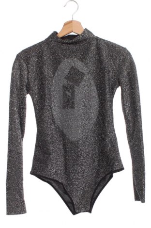 Γυναικεία μπλούζα-Κορμάκι Soleil D'Ocre, Μέγεθος L, Χρώμα Ασημί, Τιμή 4,73 €