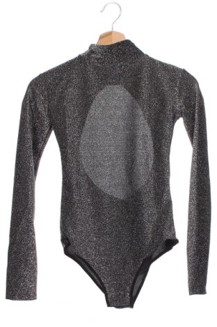 Дамска блуза - боди Soleil Sucre, Размер S, Цвят Сребрист, Цена 8,37 лв.