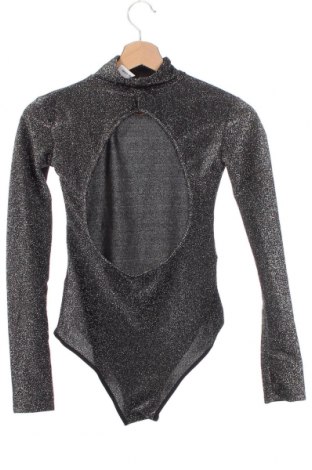 Дамска блуза - боди Soleil Sucre, Размер S, Цвят Сребрист, Цена 8,37 лв.