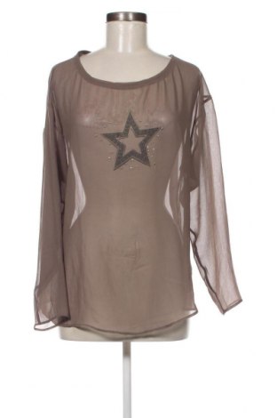 Дамска блуза Alba Moda, Размер M, Цвят Кафяв, Цена 3,84 лв.