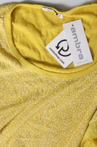 Дамска блуза Ambra, Размер XL, Цвят Жълт, Цена 31,00 лв.