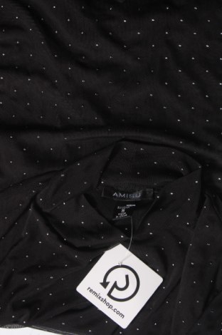 Γυναικεία μπλούζα Amisu, Μέγεθος S, Χρώμα Μαύρο, Τιμή 9,72 €