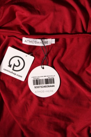 Дамска блуза Atmos & Here, Размер 4XL, Цвят Червен, Цена 72,00 лв.