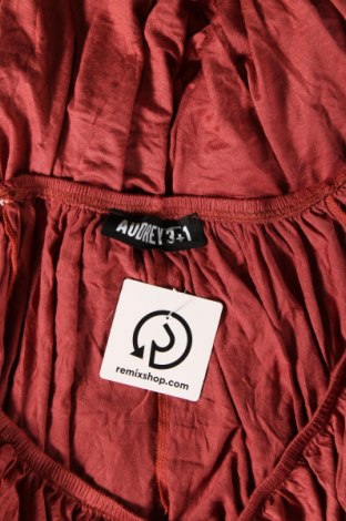 Γυναικεία μπλούζα Audrey 3+1, Μέγεθος L, Χρώμα Καφέ, Τιμή 4,58 €