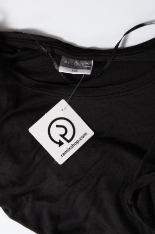 Γυναικεία μπλούζα Beloved, Μέγεθος XXL, Χρώμα Μαύρο, Τιμή 9,72 €
