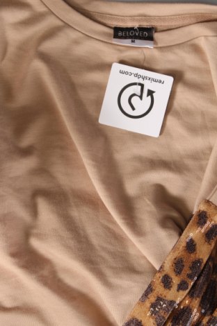 Γυναικεία μπλούζα Beloved, Μέγεθος M, Χρώμα  Μπέζ, Τιμή 11,75 €