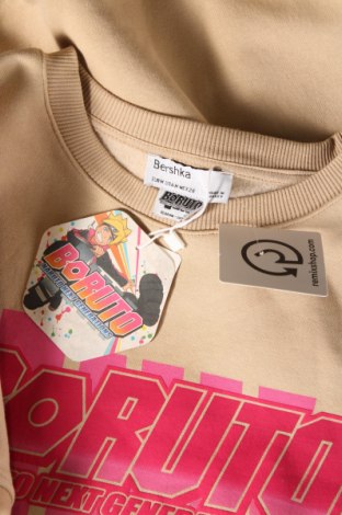 Γυναικεία μπλούζα Bershka, Μέγεθος M, Χρώμα  Μπέζ, Τιμή 15,98 €