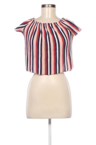 Damen Shirt Bershka, Größe XS, Farbe Mehrfarbig, Preis € 3,97