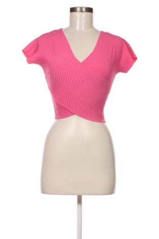 Дамска блуза Bershka, Размер S, Цвят Розов, Цена 5,70 лв.
