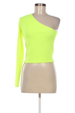 Damen Shirt Bershka, Größe L, Farbe Grün, Preis 6,21 €
