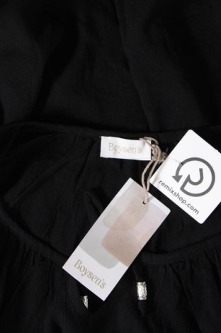 Дамска блуза Boysen's, Размер M, Цвят Черен, Цена 13,95 лв.