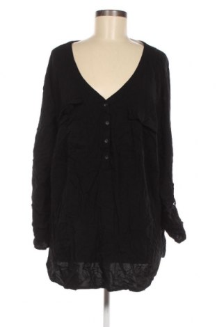 Дамска блуза Bpc Bonprix Collection, Размер 4XL, Цвят Черен, Цена 18,43 лв.