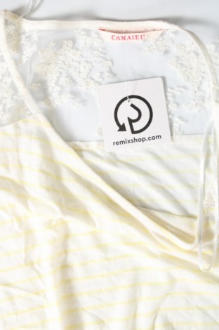 Γυναικεία μπλούζα Camaieu, Μέγεθος S, Χρώμα Λευκό, Τιμή 2,72 €