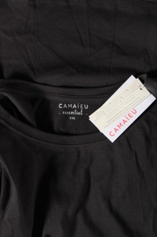 Γυναικεία μπλούζα Camaieu, Μέγεθος XXL, Χρώμα Γκρί, Τιμή 15,98 €