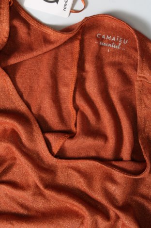 Дамска блуза Camaieu, Размер L, Цвят Кафяв, Цена 19,00 лв.
