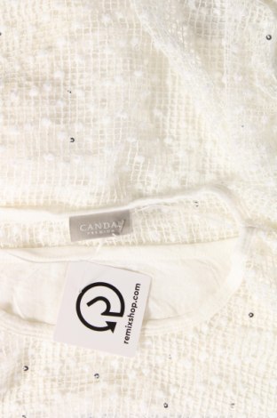 Γυναικεία μπλούζα Canda, Μέγεθος L, Χρώμα Λευκό, Τιμή 11,75 €