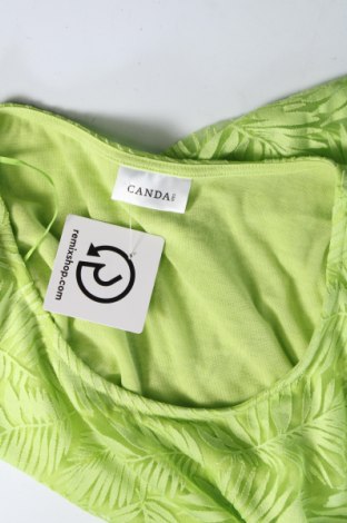 Γυναικεία μπλούζα Canda, Μέγεθος L, Χρώμα Πράσινο, Τιμή 11,75 €