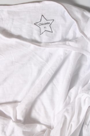 Γυναικεία μπλούζα Chicoree, Μέγεθος XL, Χρώμα Λευκό, Τιμή 5,05 €