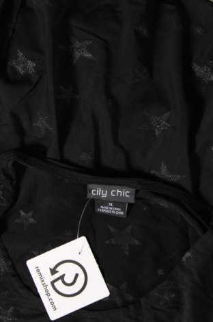 Дамска блуза City Chic, Размер XL, Цвят Черен, Цена 7,22 лв.