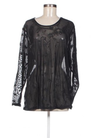 Γυναικεία μπλούζα City Chic, Μέγεθος XL, Χρώμα Μαύρο, Τιμή 6,11 €