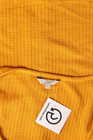 Γυναικεία μπλούζα Clockhouse, Μέγεθος XS, Χρώμα Κίτρινο, Τιμή 2,47 €