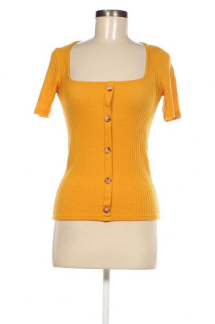 Дамска блуза Clockhouse, Размер XS, Цвят Жълт, Цена 3,99 лв.