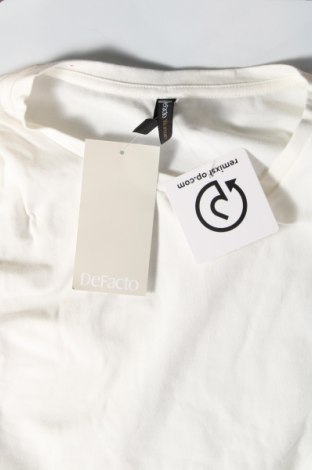 Γυναικεία μπλούζα Defacto, Μέγεθος XL, Χρώμα Λευκό, Τιμή 7,51 €