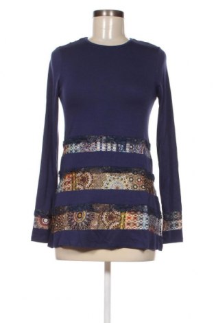Γυναικεία μπλούζα Desigual, Μέγεθος XS, Χρώμα Μπλέ, Τιμή 28,92 €