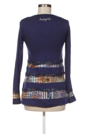 Γυναικεία μπλούζα Desigual, Μέγεθος XS, Χρώμα Μπλέ, Τιμή 28,92 €