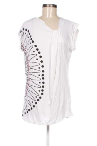 Дамска блуза Desigual by Christian Lacroix, Размер XL, Цвят Бял, Цена 90,00 лв.