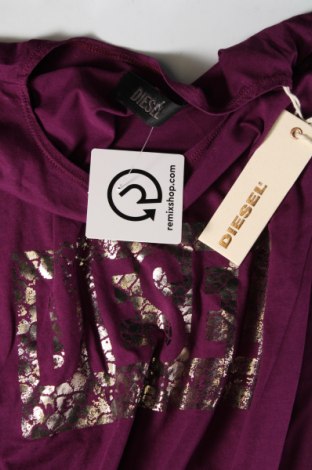 Γυναικεία μπλούζα Diesel, Μέγεθος XXS, Χρώμα Βιολετί, Τιμή 88,66 €