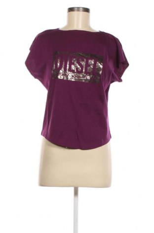 Γυναικεία μπλούζα Diesel, Μέγεθος XXS, Χρώμα Βιολετί, Τιμή 13,30 €