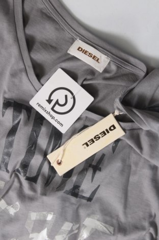 Γυναικεία μπλούζα Diesel, Μέγεθος L, Χρώμα Γκρί, Τιμή 39,90 €