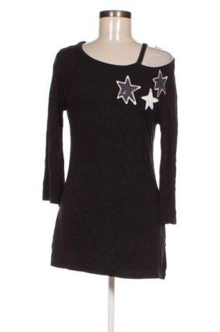 Дамска блуза Elisa Landri, Размер M, Цвят Черен, Цена 4,80 лв.