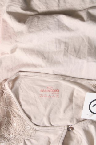 Дамска блуза Essentials by Tchibo, Размер S, Цвят Бежов, Цена 3,99 лв.