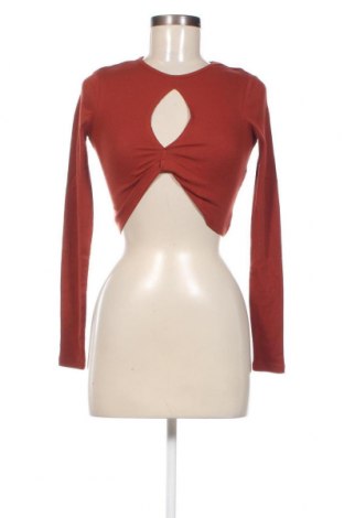 Дамска блуза Even&Odd, Размер XS, Цвят Кафяв, Цена 9,30 лв.